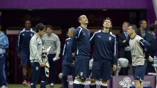 Đội hình xuất phát trận Đức – Italia: De Rossi và Chiellini trở lại